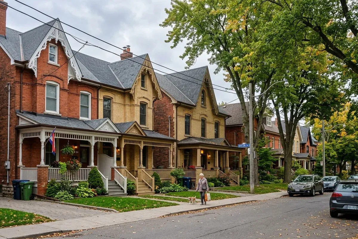 Typical The Annex housing stock and electrical environment